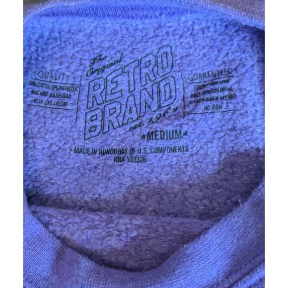 Retro Brand Clemson University Crewneck Sweatshirt, Size M - Picture 2 of 4